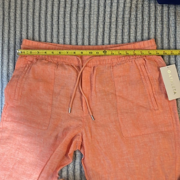NWT Athleta Retreat Linen Jogger size 16 - Picture 7 of 13